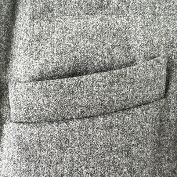 STUNNING Men's Moncler Puffer Grey Jacket Wool XXL (Size 5) Pristine Condition - Picture 3 of 16